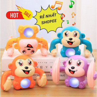 Khỉ nhào lộn, khỉ pin vui nhộn cho bé sơ sinh và trẻ nhỏ