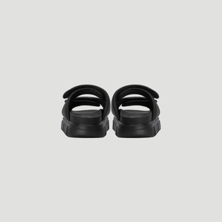 Dép Nam Nữ THEWOLF DOUBLE STRAP SANDAL - BLACK