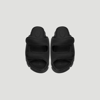 Dép Nam Nữ THEWOLF DOUBLE STRAP SANDAL - BLACK