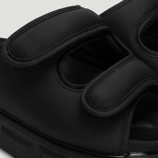 Dép Nam Nữ THEWOLF DOUBLE STRAP SANDAL - BLACK