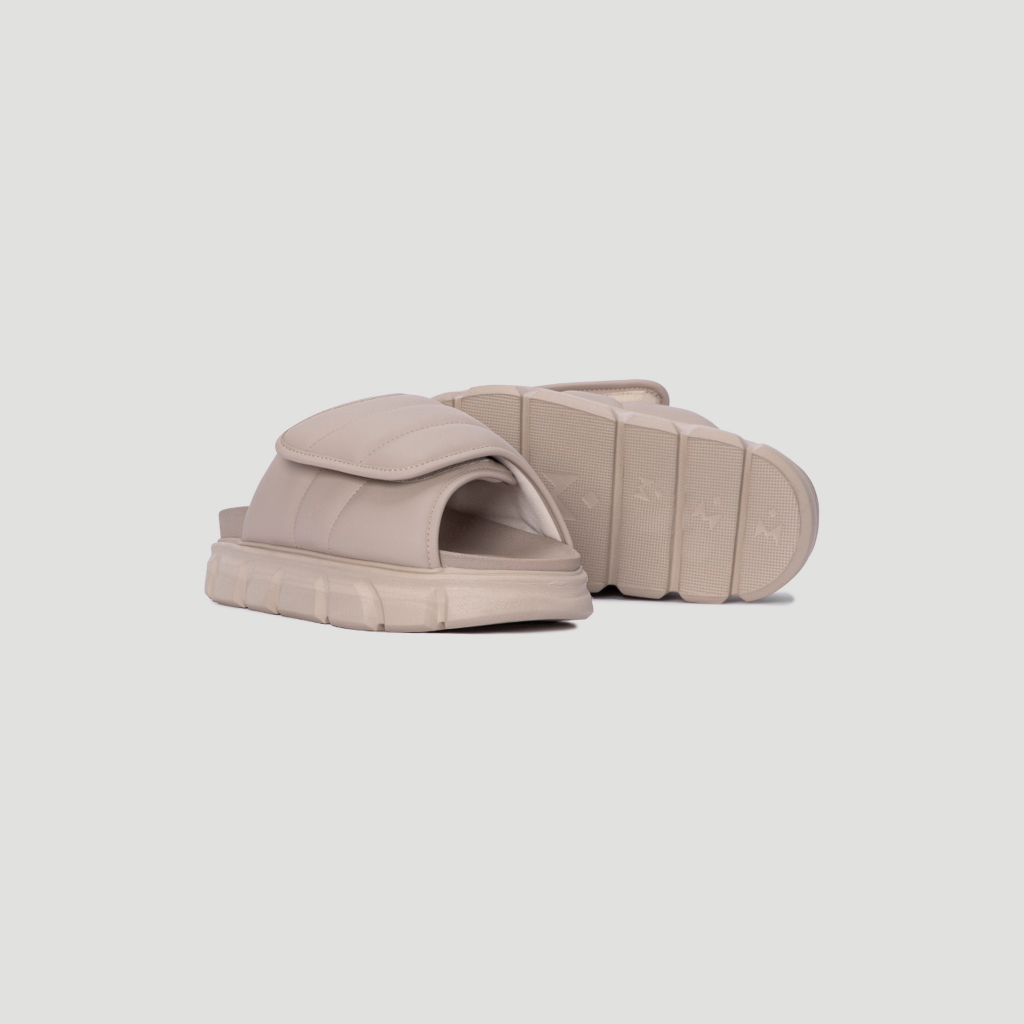 Dép Nam Nữ THE LARVA WOLF SLIDE SANDAL - BEIGE