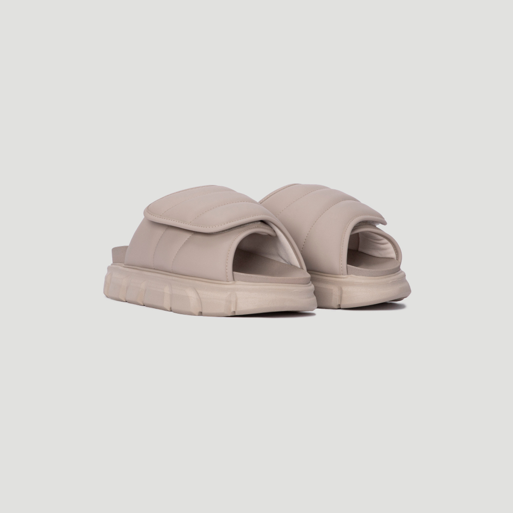 Dép Nam Nữ THE LARVA WOLF SLIDE SANDAL - BEIGE