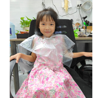 Áo choàng nilong nhuộm tóc (dùng 1 lần) AZ008  (3 áo)