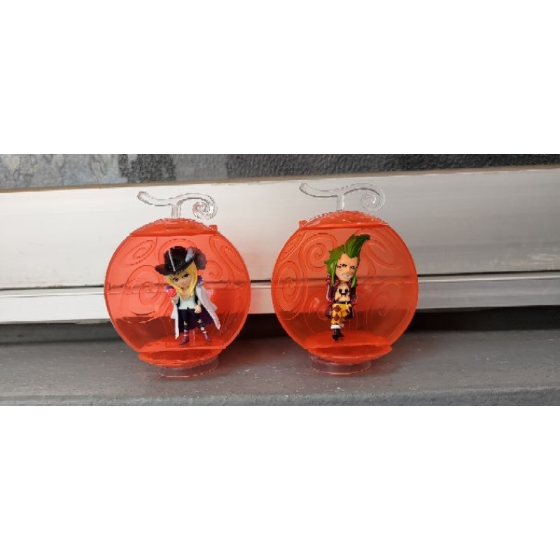 Hai mô hình gacha One piece nhân vật Bartolomeo x cavendish