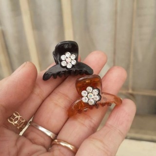 Kẹp tóc đính hạt, kẹp đỉnh (cở nhí 3cm/4cm)