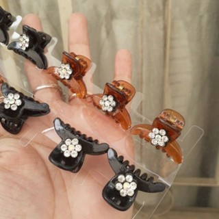 Kẹp tóc đính hạt, kẹp đỉnh (cở nhí 3cm/4cm)