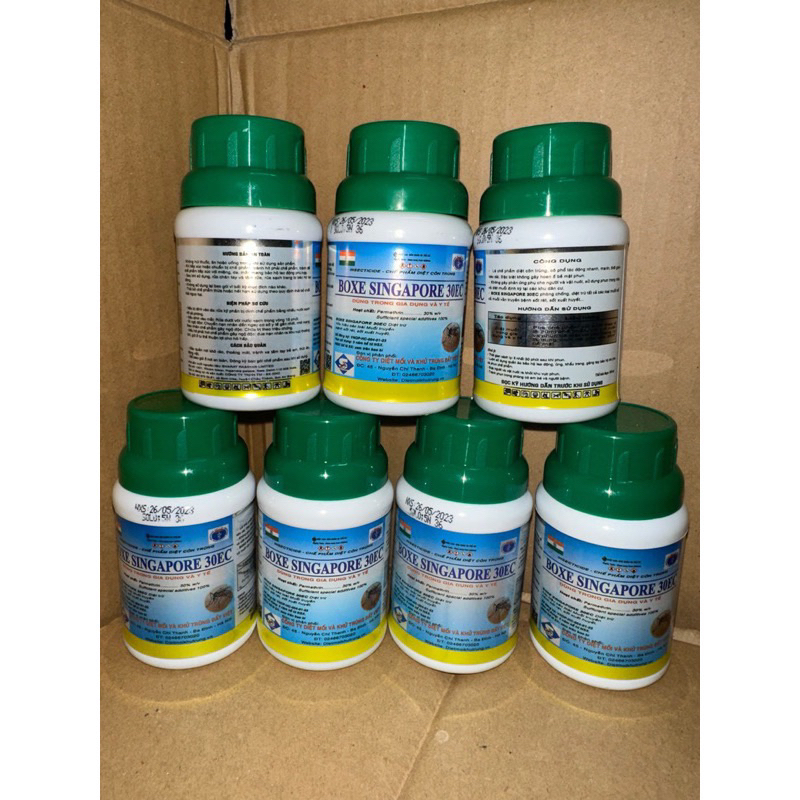 Chế phẩm diệt côn trùng Boxe singapore 30Ec-100ml