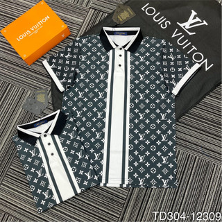 Áo polo nam LV vải cotton cao cấp_Áo polo nam LV cao cấp
