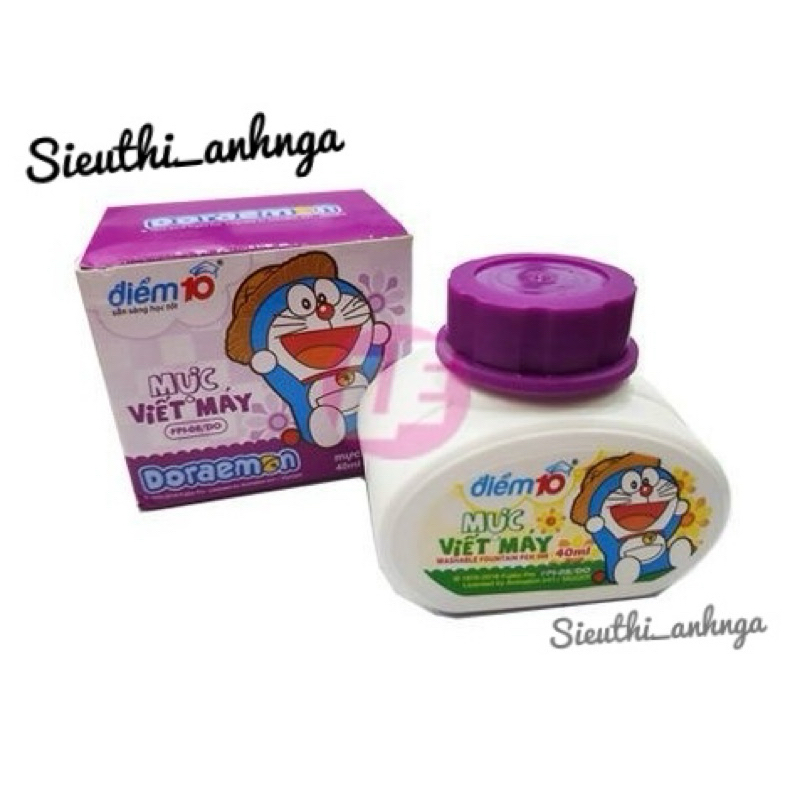 Mực Viết Máy Doremon Màu Tím