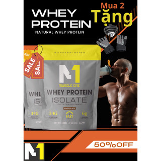 Whey protein isolate loại 2 túi 2kg, hỗ trợ tăng cơ giảm mỡ, tặng 1 bao tay hoặc bình lắc kèm theo.