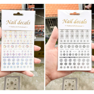 Sticker trang trí móng 3d siêu đẹp mẫu 5
