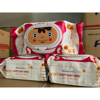 Khăn ướt villa - khổ to 15cmx20cm - vải bi - gói 250gr