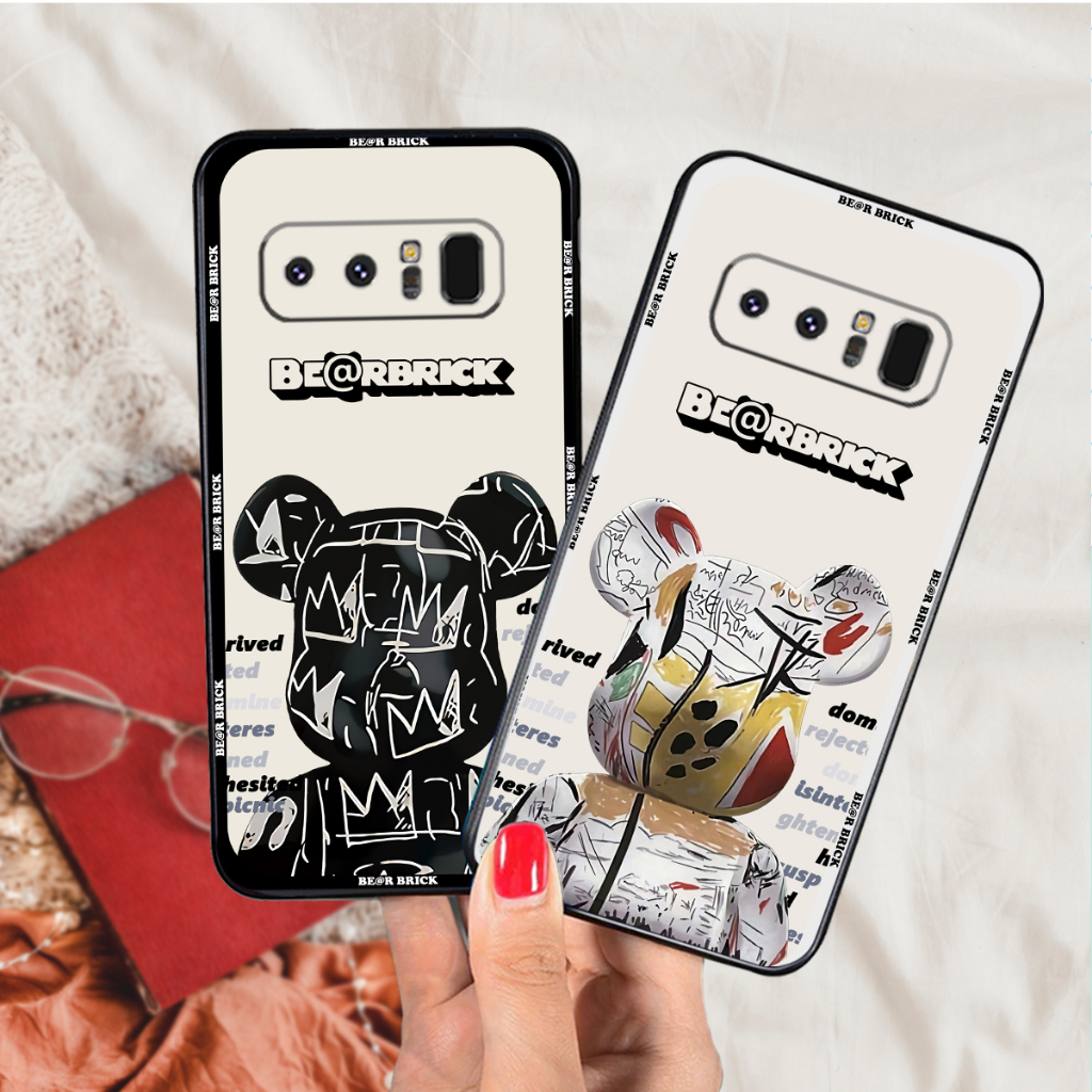 Ốp lưng Samsung Note 8 / Samsung Note 9 mẫu BEARBRICK mới bảo vệ camera rẻ đẹp cute