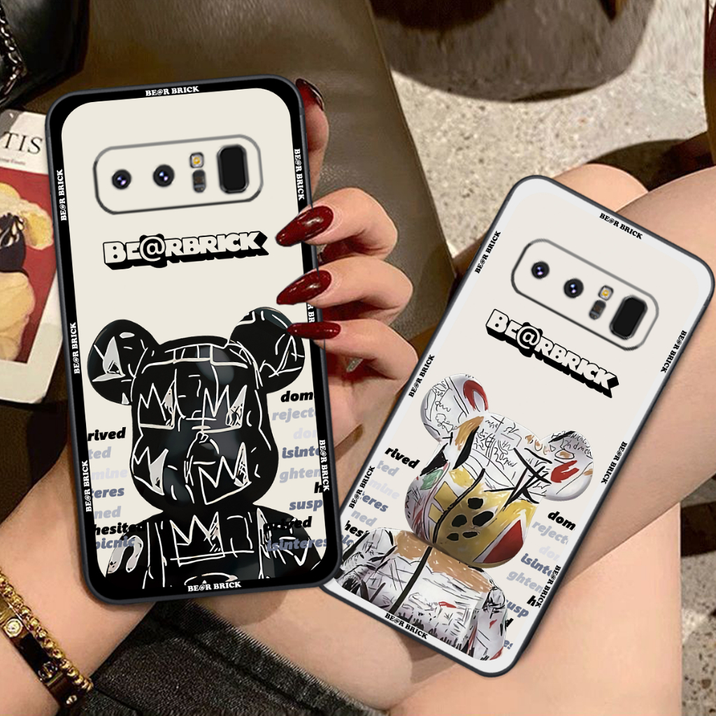 Ốp lưng Samsung Note 8 / Samsung Note 9 mẫu BEARBRICK mới bảo vệ camera rẻ đẹp cute