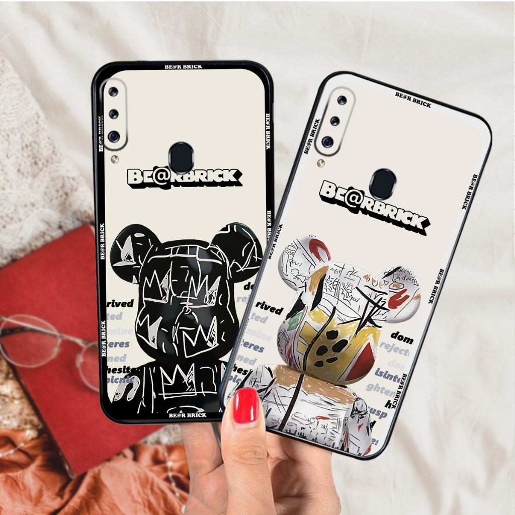 Ốp lưng Samsung A20s / M30 mẫu BEARBRICK mới bảo vệ camera rẻ đẹp cute
