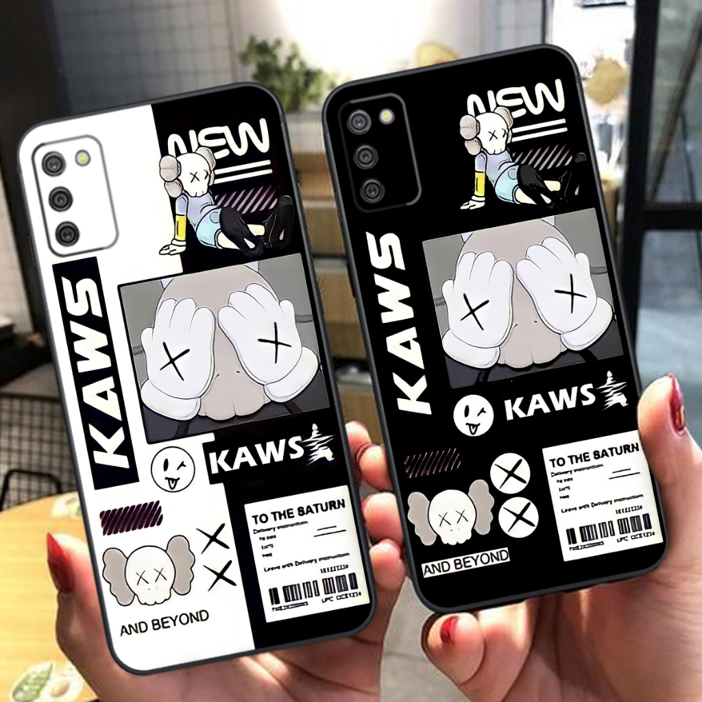 Ốp lưng Samsung A02s / A03s mẫu BEARBRICK mới bảo vệ camera rẻ đẹp cute