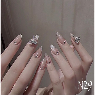 Nailbox omber mắt mèo mix charm