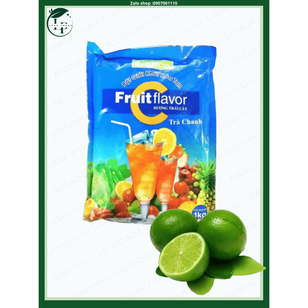 Bột hoà tan Cotico chanh, bí đao, đào gói 1 kg