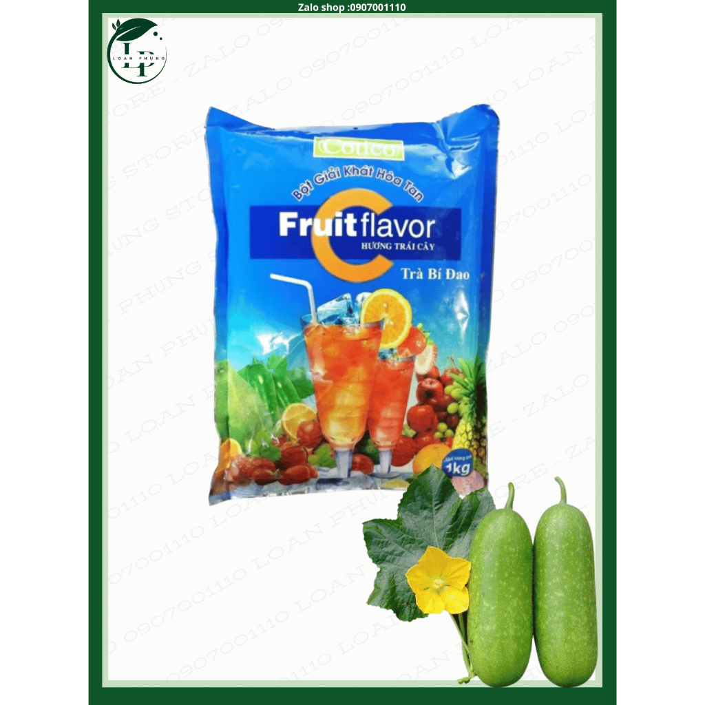 Bột hoà tan Cotico chanh, bí đao, đào gói 1 kg