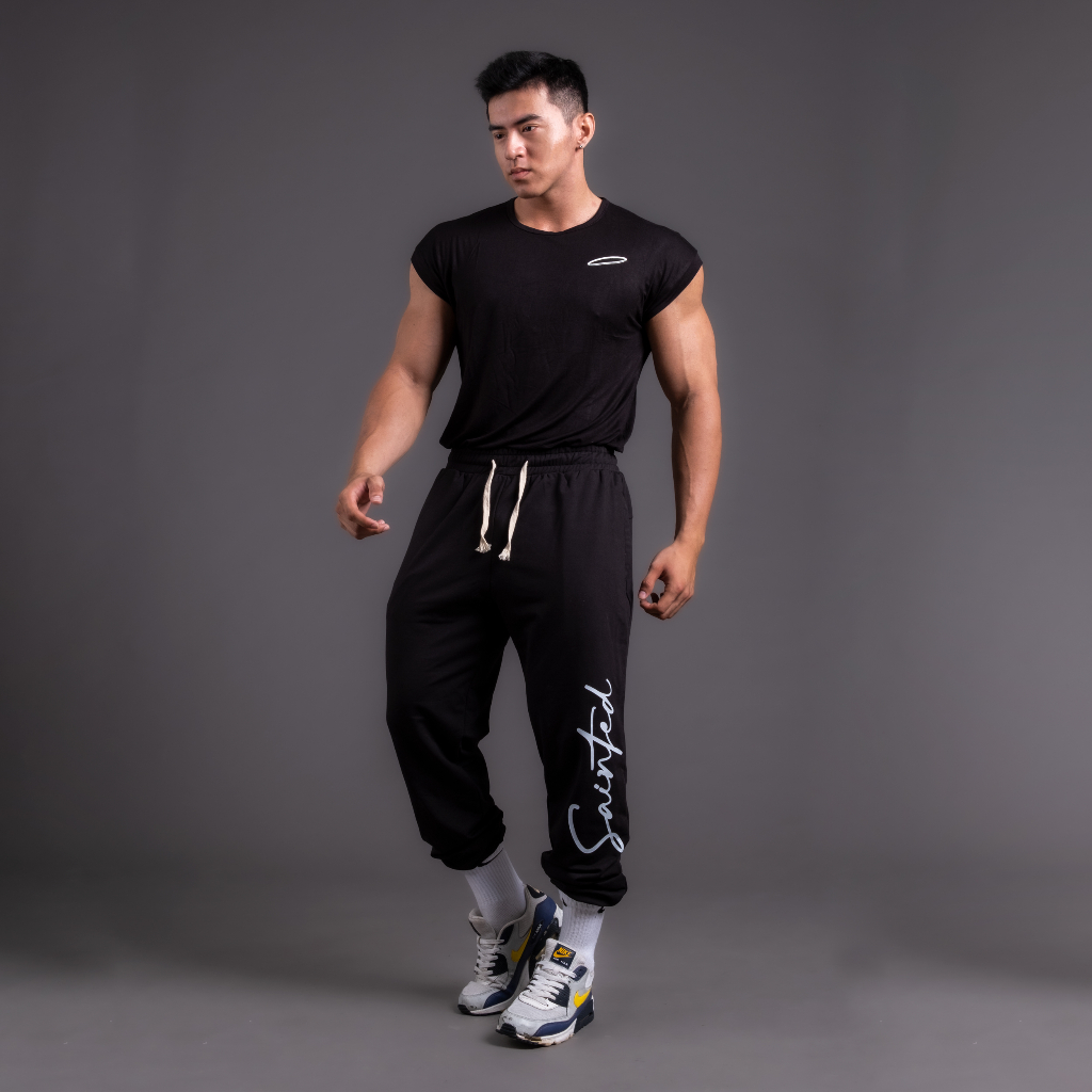 Áo thun tập gym nam form goku độc lạ LEGACY Vshirt - SAINTED