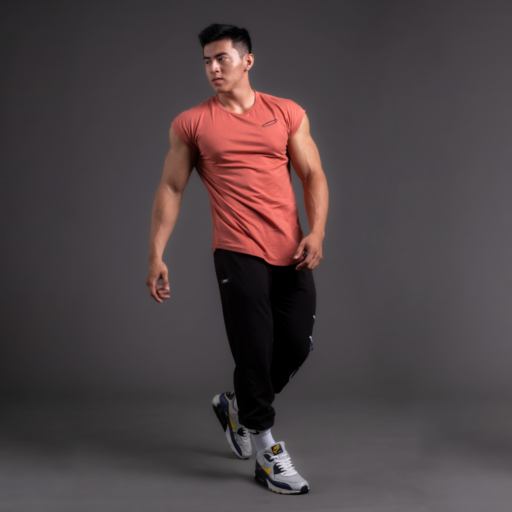 Áo thun tập gym nam form goku độc lạ LEGACY Vshirt - SAINTED