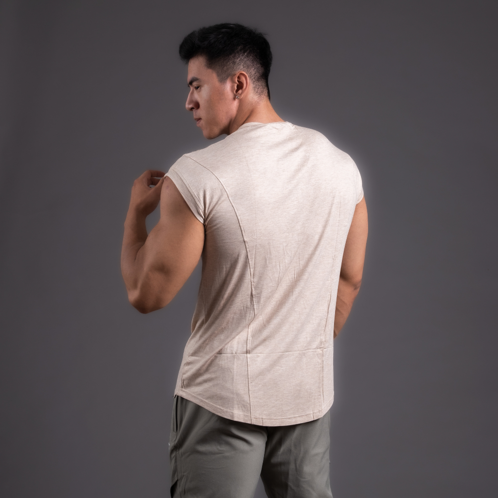 Áo thun tập gym nam form goku độc lạ LEGACY Vshirt - SAINTED