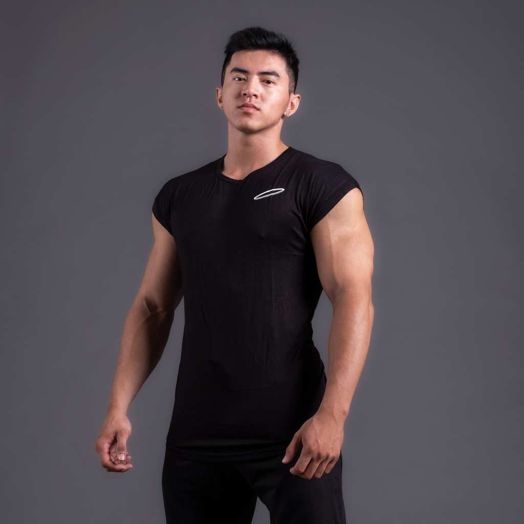 Áo thun tập gym nam form goku độc lạ LEGACY Vshirt - SAINTED