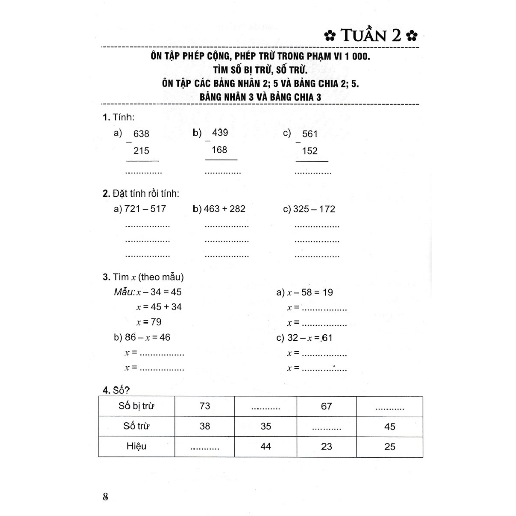 Sách - Bài tập nâng cao Toán 3