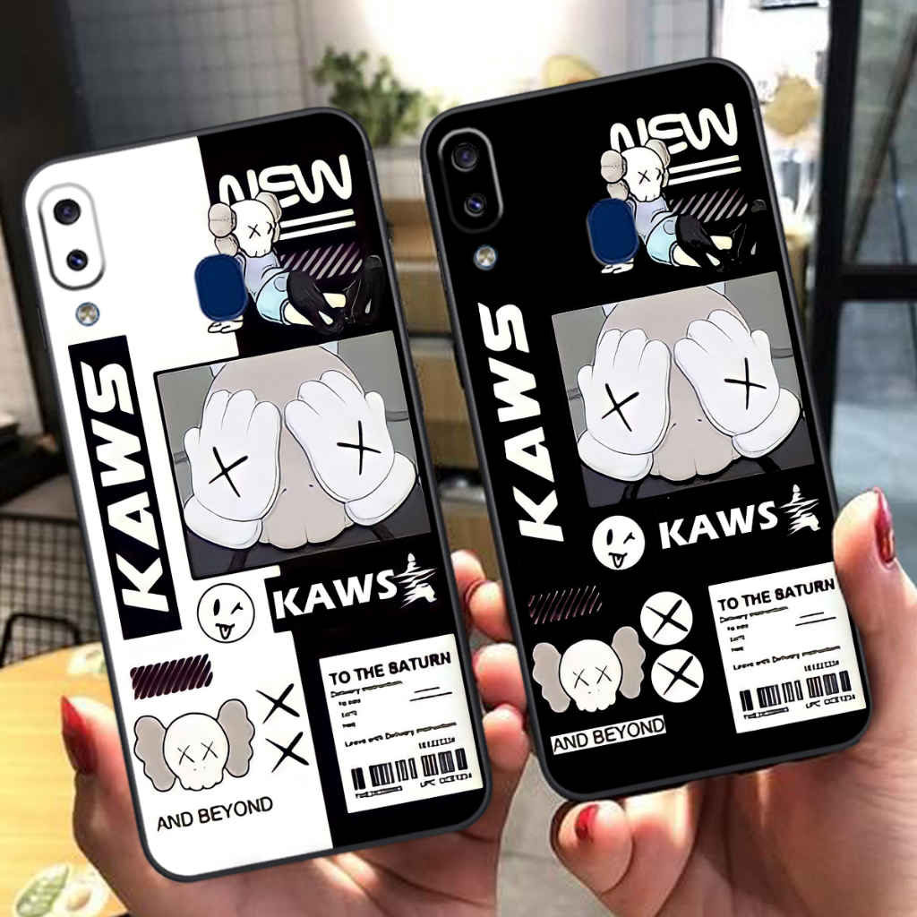 Ốp lưng Samsung A20 / A30 / M20 mẫu BEARBRICK mới bảo vệ camera rẻ đẹp cute
