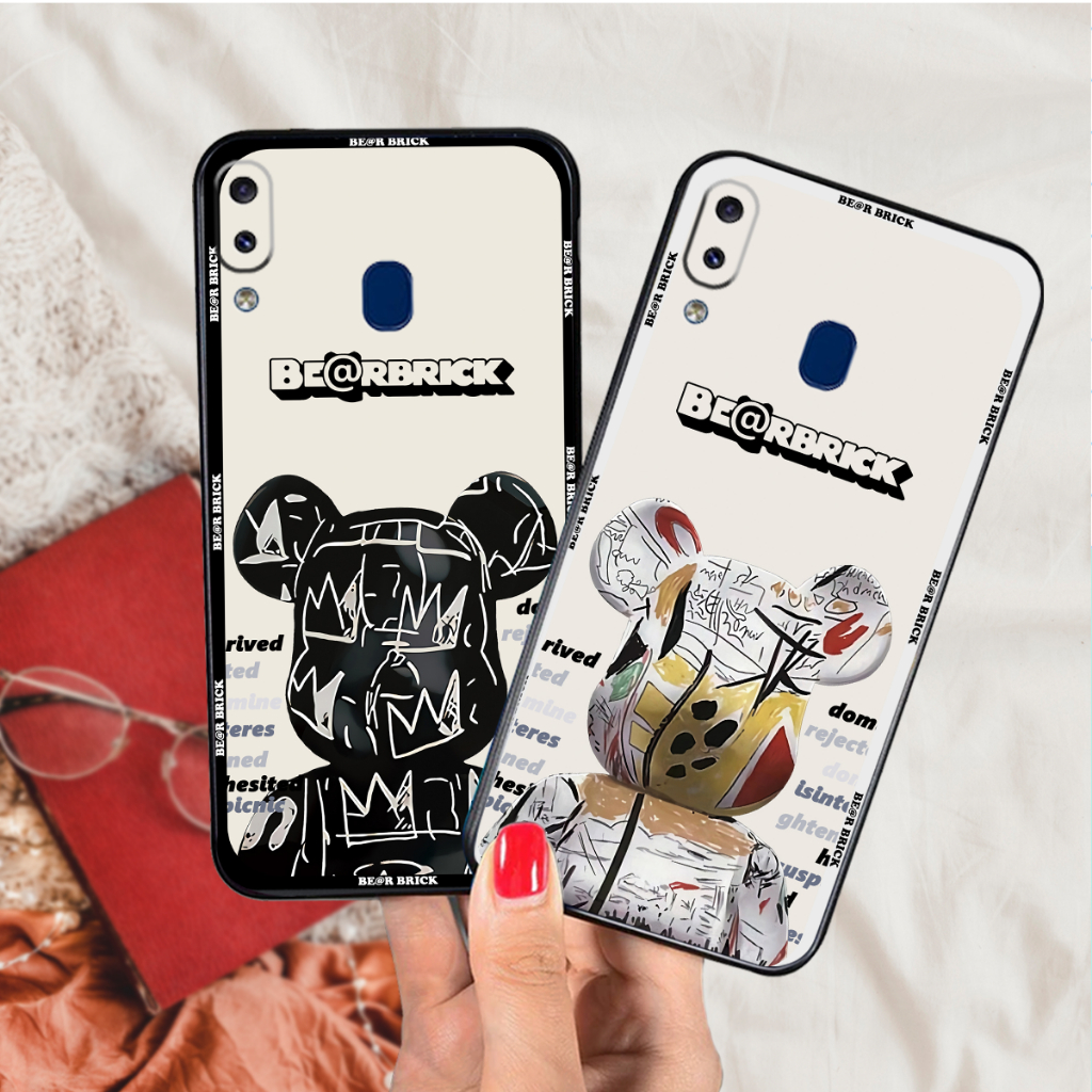 Ốp lưng Samsung A20 / A30 / M20 mẫu BEARBRICK mới bảo vệ camera rẻ đẹp cute