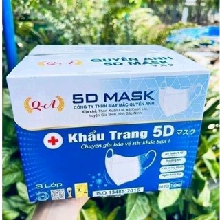 2 thùng khẩu trang 5D Quyền Anh
