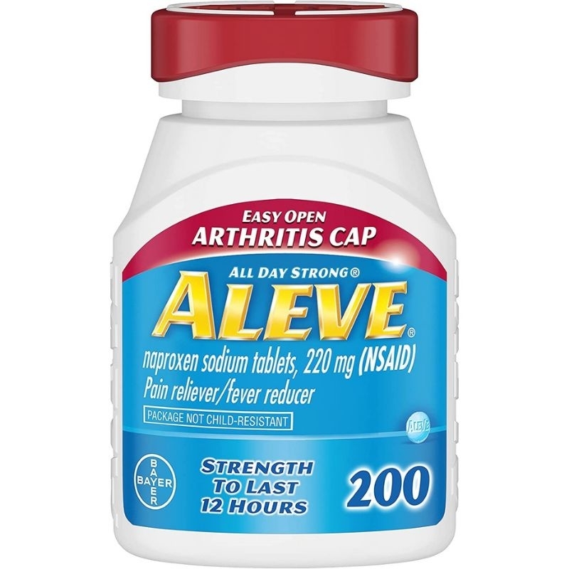 Viên uống Aleve Arthritis Cap Pain Reliever Naproxen Sodium 220mg 200 viên
