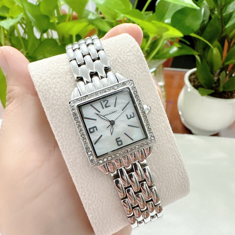 Đồng hồ nữ si nhật dáng tank hiệu Charles Jourdan