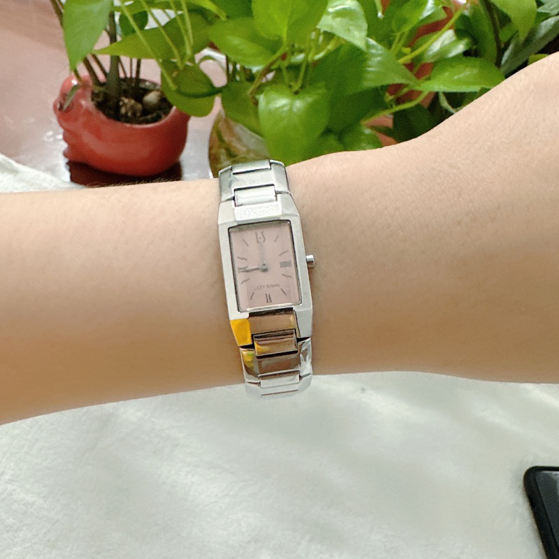 Đồng hồ nữ si nhật dáng tank hiệu Lazysusan