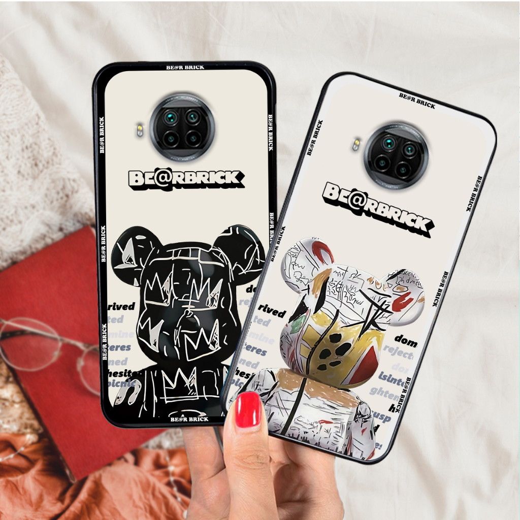Ốp lưng Xiaomi MI 10T LITE 5G / REDMI NOTE 9 PRO 5G mẫu BEARBRICK mới bảo vệ camera rẻ đẹp cute