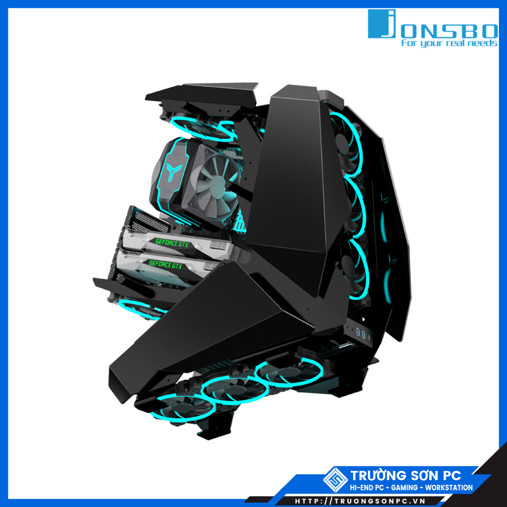 Vỏ CASE MÁY TÍNH JONSBO MOD5 - MID TOWER | M-ATX/ ATX | Hàng Chính Hãng