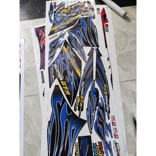 Tem Lửa Winner X GTR V2 Xanh Đen