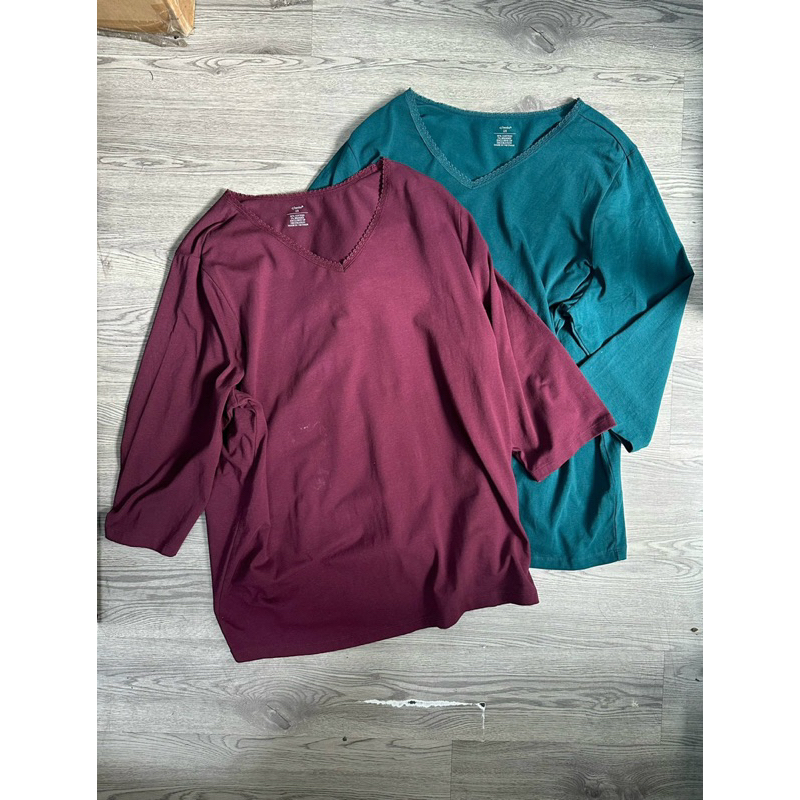 [virusplussize]áo thun mặc nhà cj bank plus bigsize