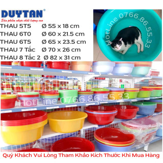 🚀tba shop🚀 thau nhựa duy tân 5t5 /6 tấc /6t5 /7 tấc /8 tấc 2 ,chậu nhựa duy tân