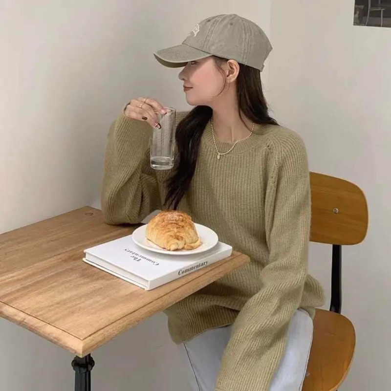 Áo len cổ tròn AL8888 Nana21 Nanastore21