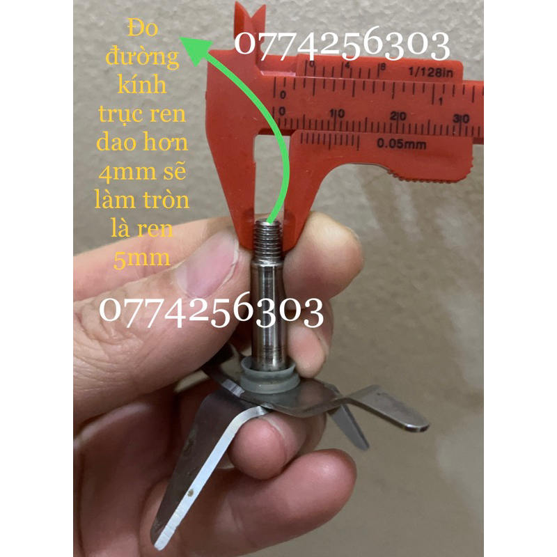 Núm hoa khế 5mm máy xay Sinh tố Sunhouse SHD5111 SHD5112 SHD5115 HTD5113G CHÍNH HÃNG