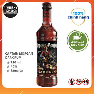 Captain morgan dark rum rum đen pha chế cocktail