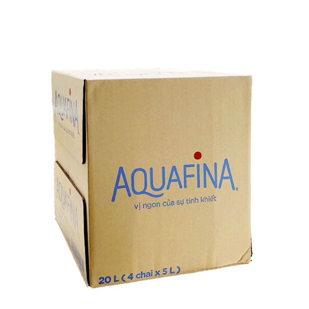 Thùng nước suối tinh khiết Aquafina 5L (4 chai)