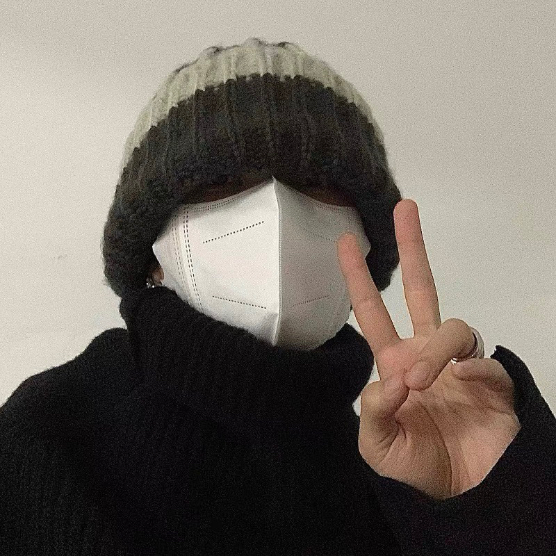 Mũ len thiết kế basic chunky knit beanie Brokeboiz