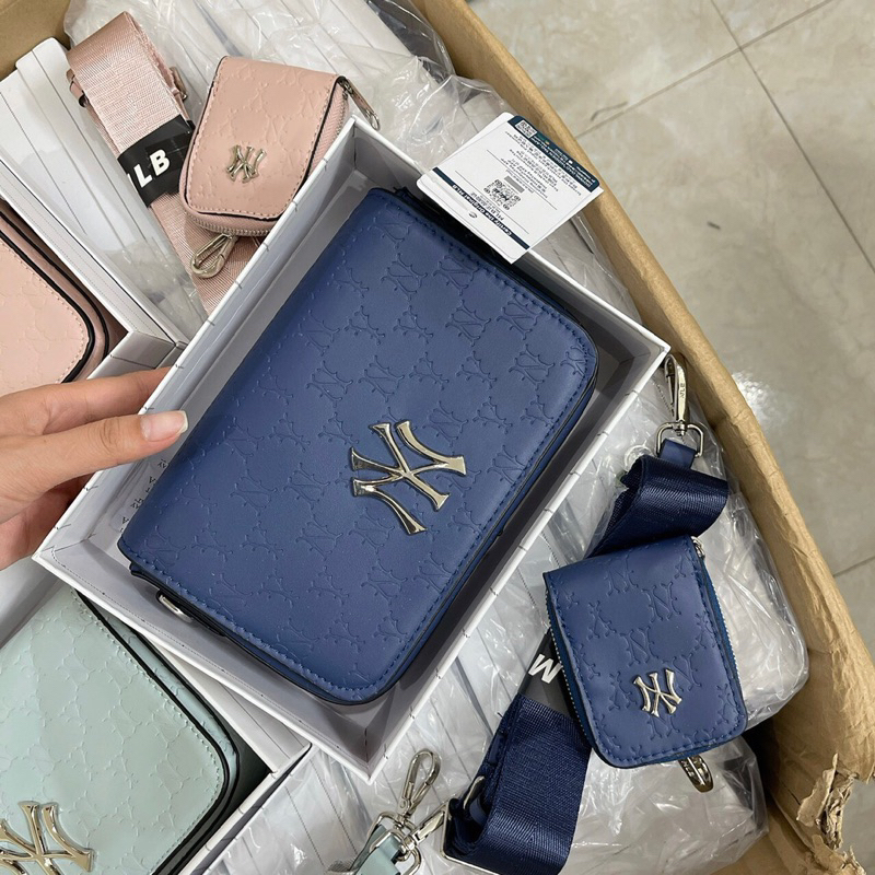 Túi Xách đeo chéo ny 2 món dành cho nam nữ  sale giá tốt