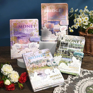 Sổ bìa cứng style monet cổ điển