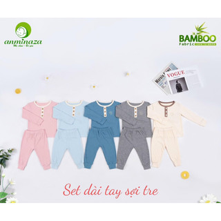 Aminaza - Bộ dài tay cổ trụ chất tăm