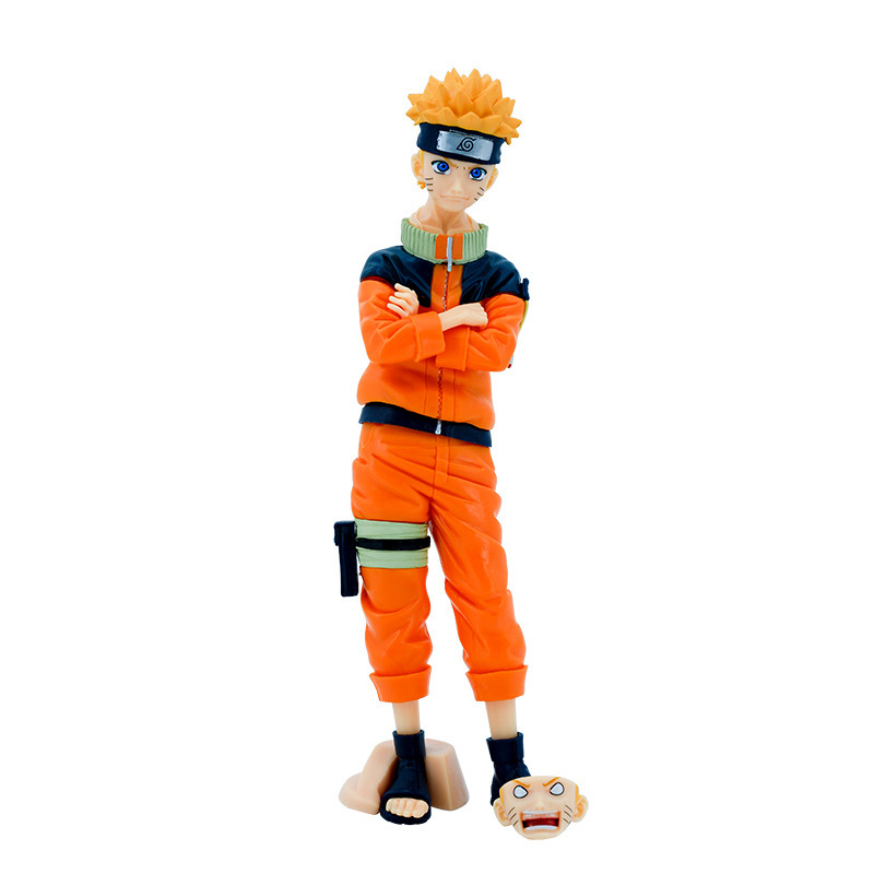Mô Hình Naruto Thay Đổi Khuôn Mặt, 2 Đầu, Mô Hình Decor Trang Trí,  Full Box, Hàng Cao Cấp Cao 25cm - Tượng Figure Anime