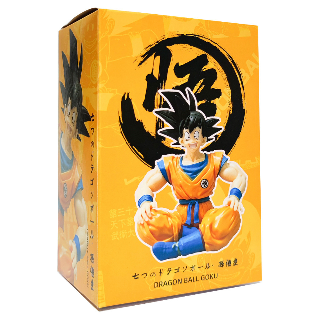 Mô Hình Dragon Ball, 7 Viên Ngọc Rồng, Goku Áo Cam Ngồi Cao 11cm, Mô Hình Decor Trang Trí, Bộ Sưu Tập Nhân Vật Yêu Thích