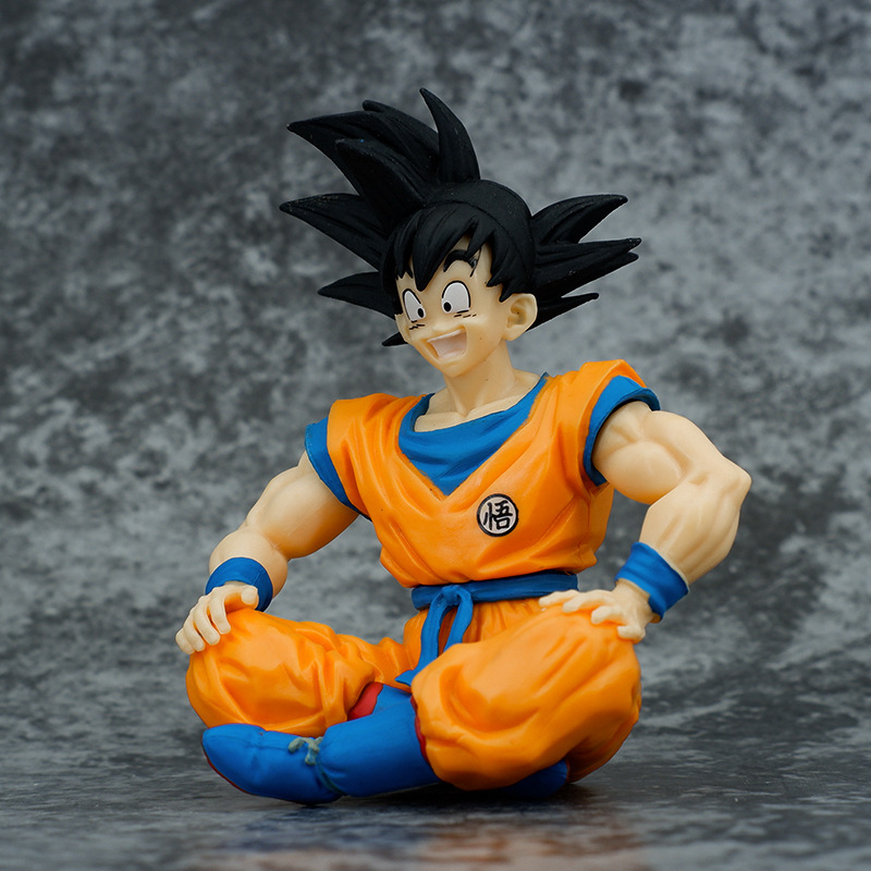 Mô Hình Dragon Ball, 7 Viên Ngọc Rồng, Goku Áo Cam Ngồi Cao 11cm, Mô Hình Decor Trang Trí, Bộ Sưu Tập Nhân Vật Yêu Thích